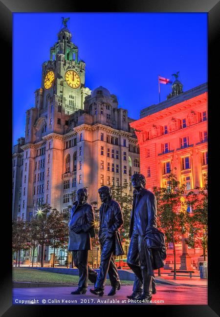 Pier Head, Liverpool Framed Print by Colin Keown
