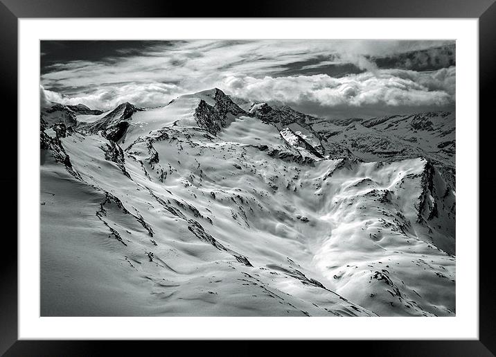 Austrian Alps Framed Mounted Print by Jan Venter