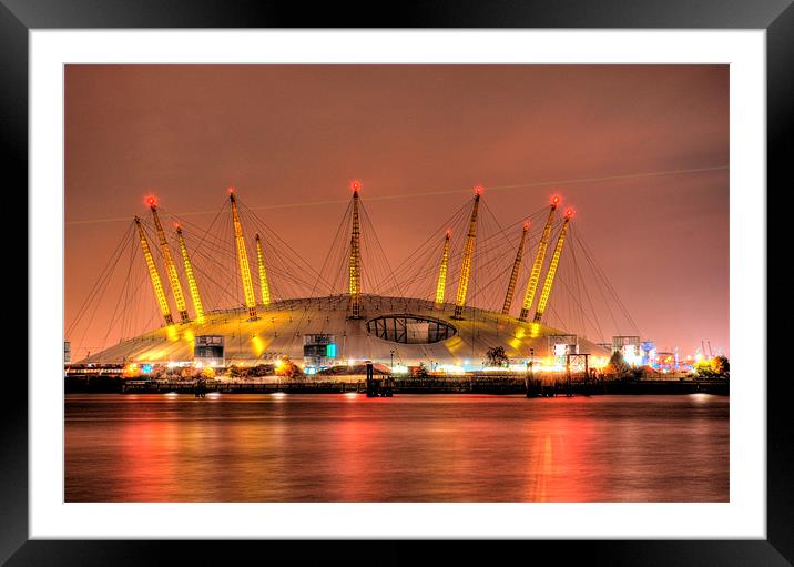 Millennium Dome Framed Mounted Print by Jan Venter