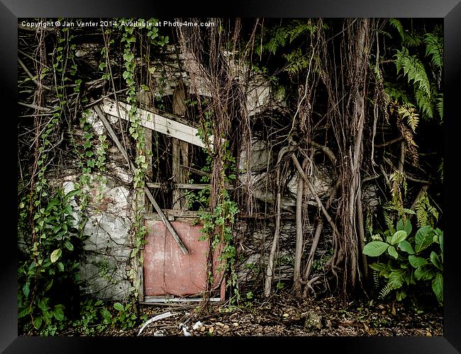  Abandoned Framed Print by Jan Venter