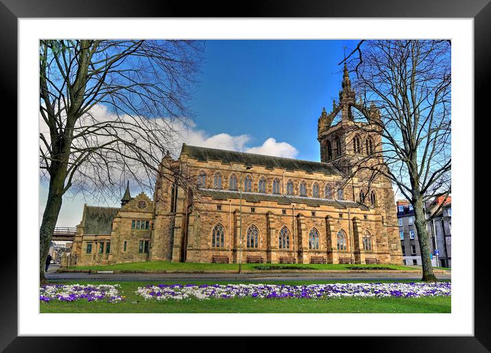 St Leonard's-in-the-Fields Church Perth Framed Mounted Print by austin APPLEBY