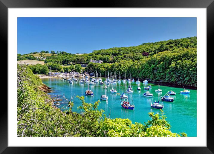 Watermouth Cove Harbour North Devon Framed Mounted Print by austin APPLEBY