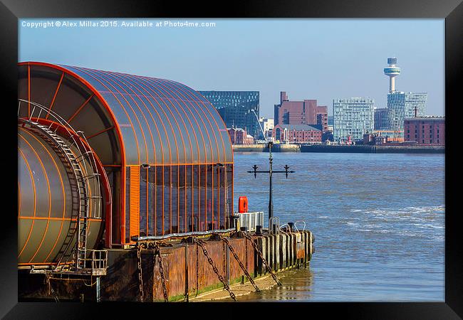  Ferry Terminal Framed Print by Alex Millar