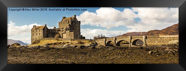  Eilean Donan Castle Framed Print by Alex Millar