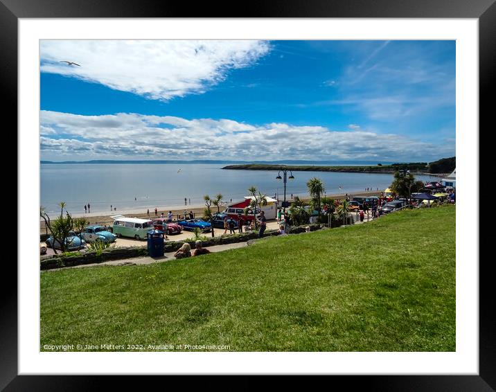 Barry Island  Framed Mounted Print by Jane Metters