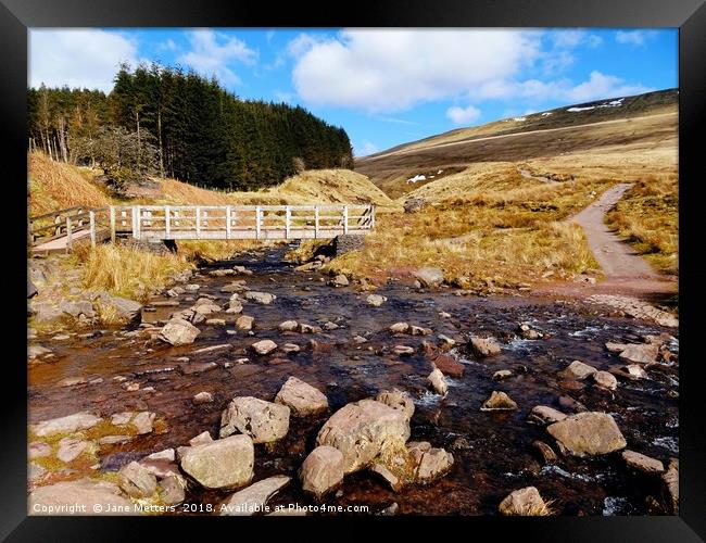 The Beauty Of Wales Framed Print by Jane Metters