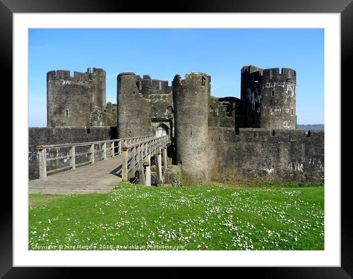    Medieval Castle                             Framed Mounted Print by Jane Metters