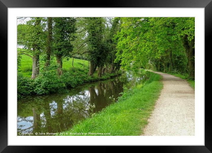 Peaceful Times Framed Mounted Print by Jane Metters