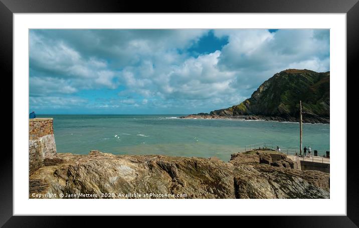 Ilfracombe Framed Mounted Print by Jane Metters