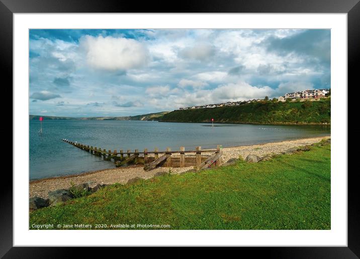 Goodwick Framed Mounted Print by Jane Metters