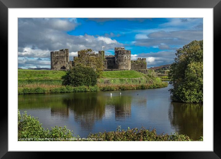 A Magnificent Castle Framed Mounted Print by Jane Metters