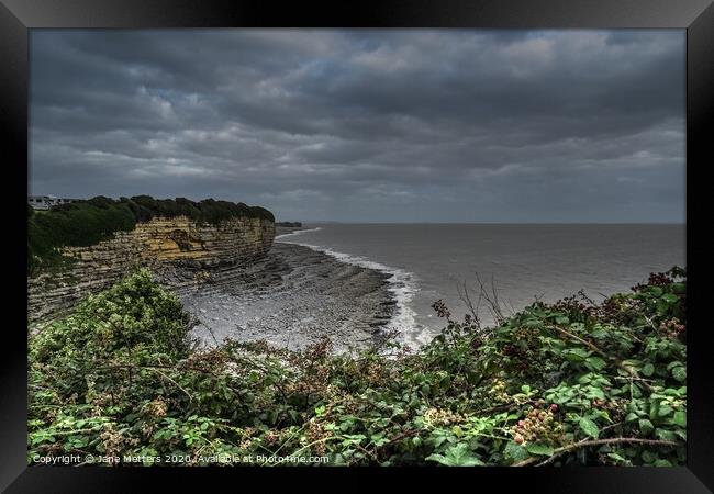 A Gloomy Day Framed Print by Jane Metters