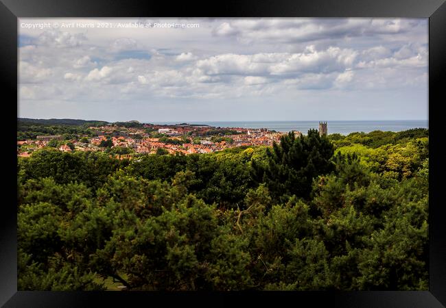 Majestic Views of Cromer Framed Print by Avril Harris