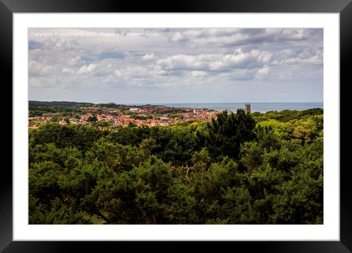 Majestic Views of Cromer Framed Mounted Print by Avril Harris