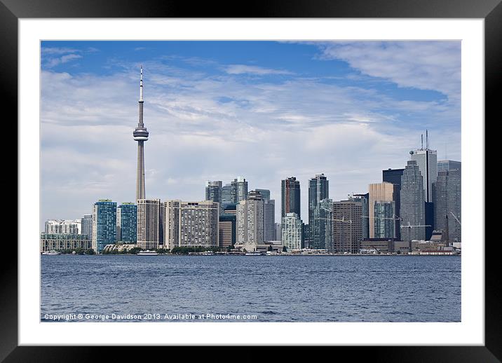 Towering Above the Rest Framed Mounted Print by George Davidson
