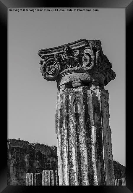 Pompeii 003 Framed Print by George Davidson