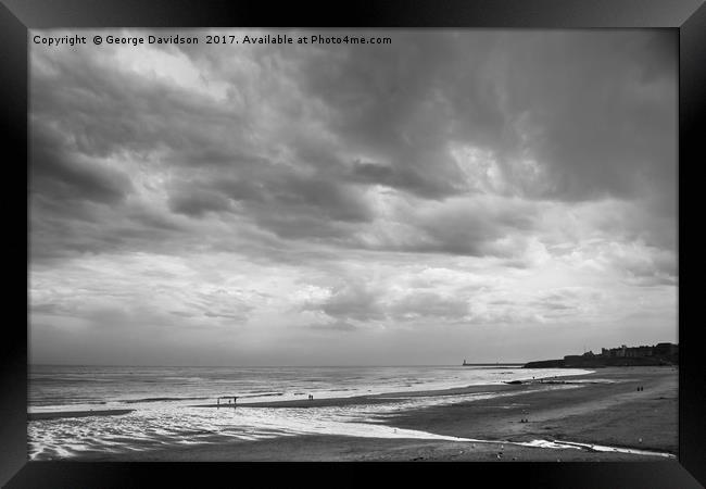 Dark Skies Framed Print by George Davidson