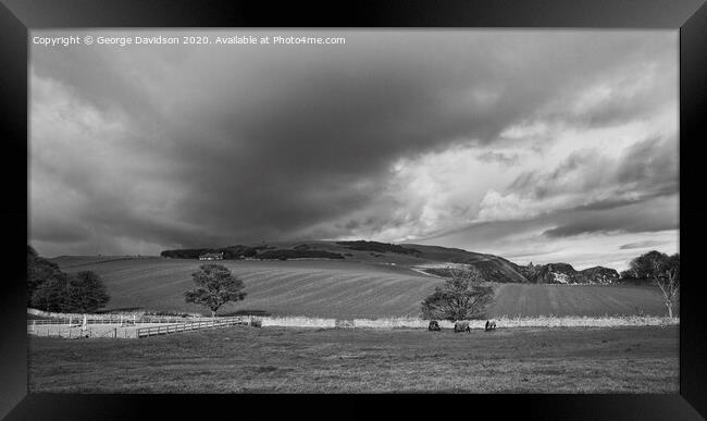 Changeable Weather Framed Print by George Davidson