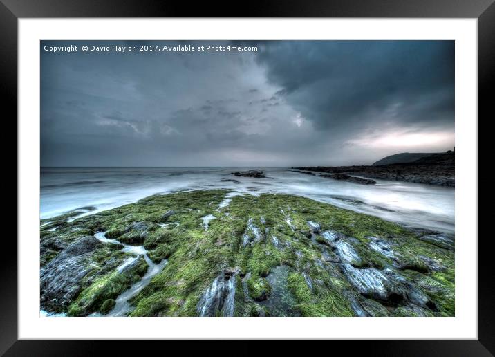 Croyde Framed Mounted Print by David Haylor