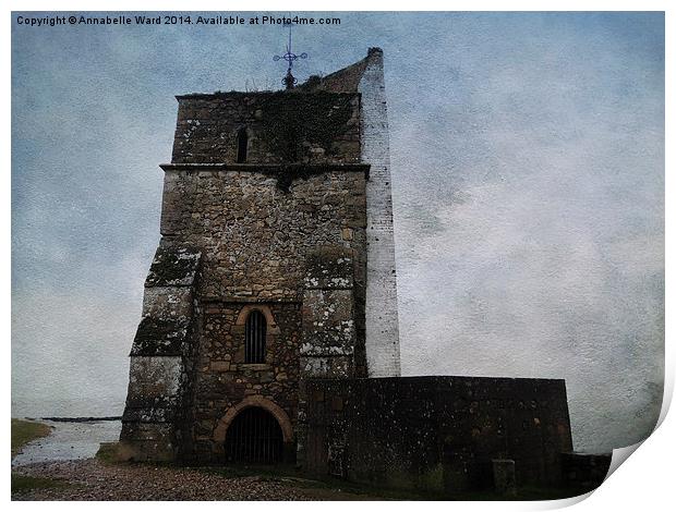 St.Helen Old Church. Print by Annabelle Ward