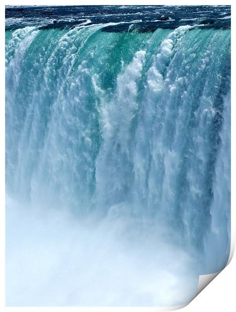 Niagara Falls Print by Paula Guy