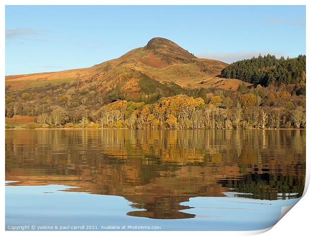 Conic Hill, Balmaha Print by yvonne & paul carroll