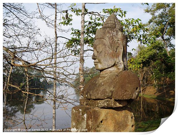 Angkor Wat Print by yvonne & paul carroll