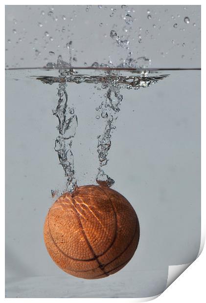 Water Ball Print by David Pacey