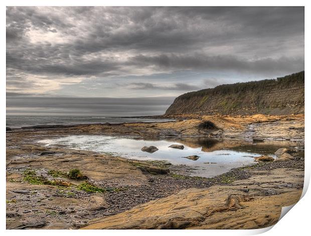 Kimmeridge Pool Print by kelvin ryan