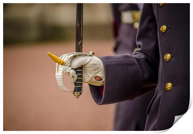 Officer of the Grenadier Guards Print by Phil Robinson