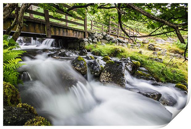 Little Gatesgarthdale, Lake District Print by Phil Tinkler