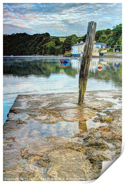Wear Quay in Devon Print by Dave Bell