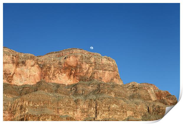 Grand Canyon Moon Print by Catherine Kiely