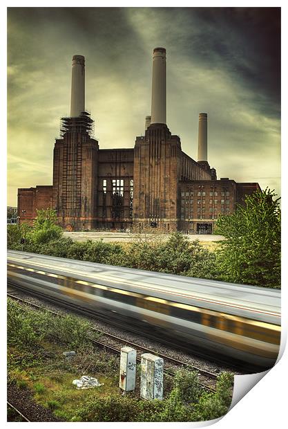 Battersea Power Station Print by Martin Williams