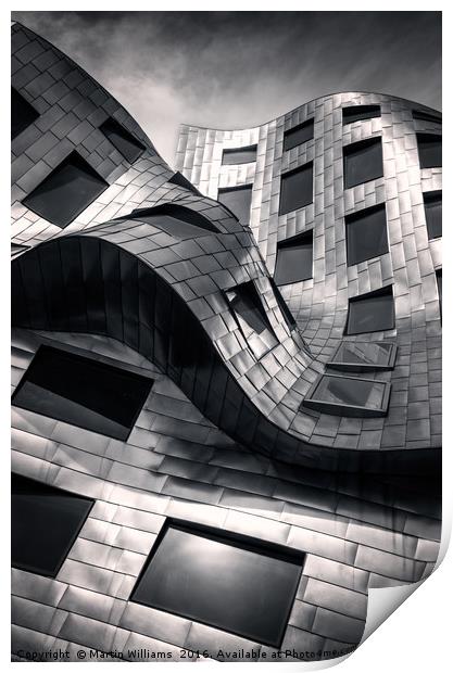 The Lou Ruvo Center for Brain Health, officially t Print by Martin Williams