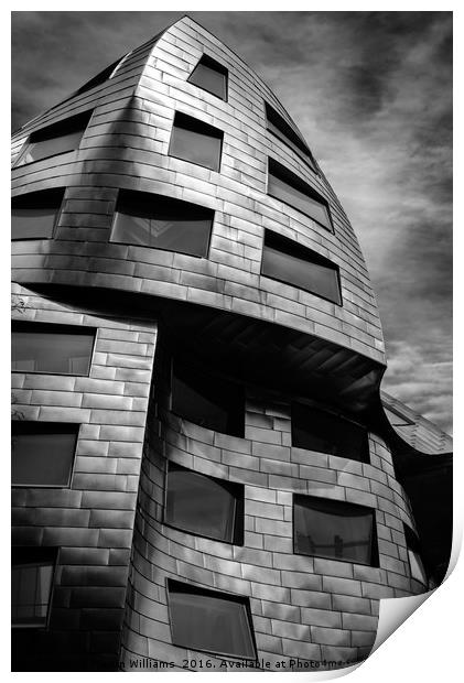 Cleveland clinic, Vegas Print by Martin Williams