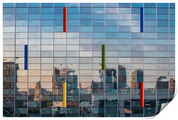 Reflections of Birmingham, Alabama Print by Martin Williams