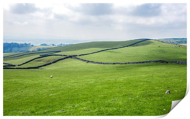 The Dales Print by Jonathan Parkes
