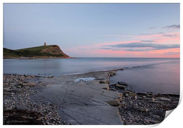Kimmeridge Bay Print by Andrew Bannister