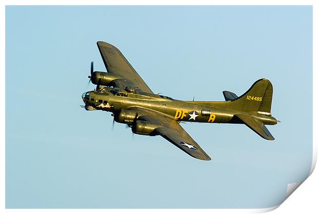 B17 Sally B Print by Mark Llewellyn