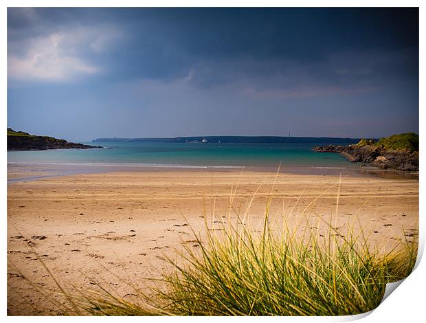 West Angle Bay, Pembrokeshire, Wales, UK Print by Mark Llewellyn