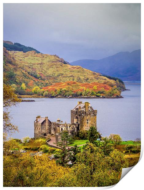 Eilean Donan Castle, Scotland, UK Print by Mark Llewellyn