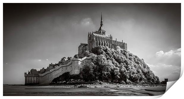 Mont St Michel, France Print by Mark Llewellyn