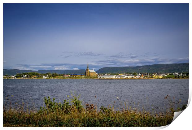 Cheticamp, Cape Breton, Canada Print by Mark Llewellyn