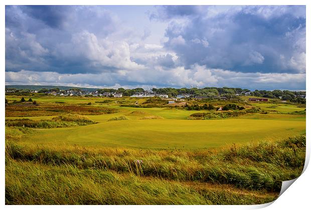 Inverness Golf Club, Cape Breton, Canada Print by Mark Llewellyn