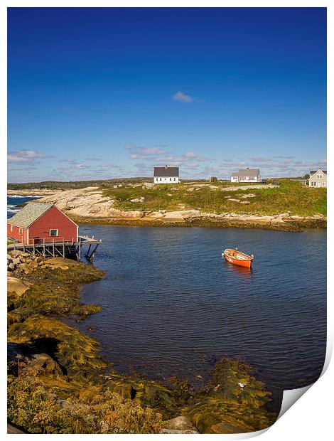 Peggys Cove, Nova Scotia, Canada Print by Mark Llewellyn