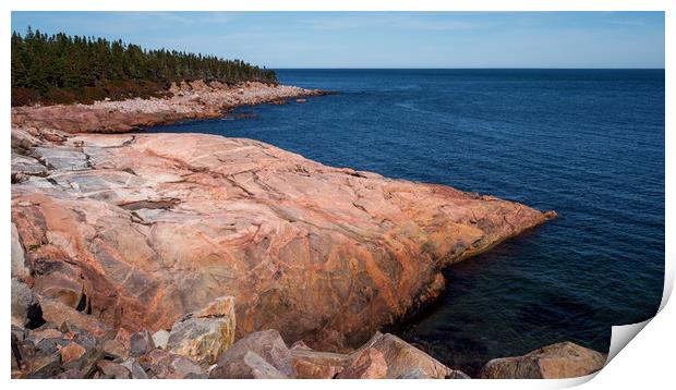 Black Brook, Cape Breton, Canada Print by Mark Llewellyn