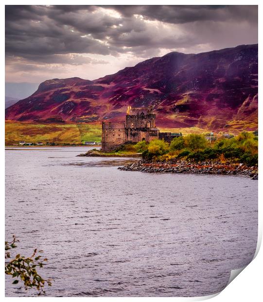 Eilean Donan Castle, Scotland, UK Print by Mark Llewellyn