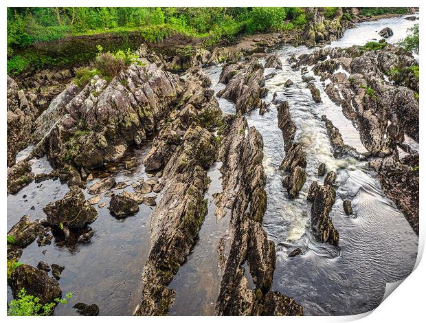 River Sneem, Kerry, Ireland Print by Mark Llewellyn