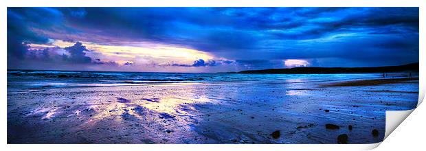 Freshwater West Beach Print by Simon West
